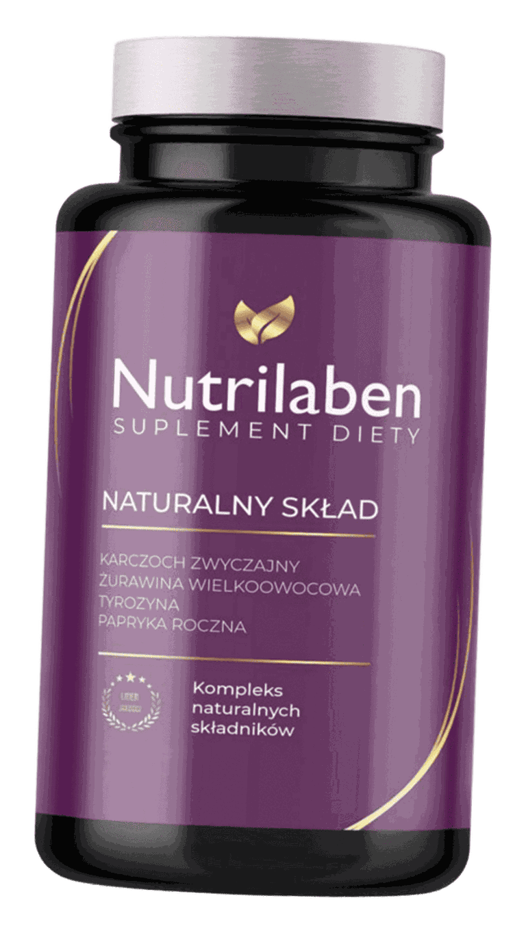 Opakowanie Nutrilaben — 60 kapsułek na 30 dni kuracji